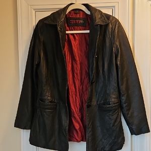 VINTAGE NICOLE 1020 LEATHER JACKET.
